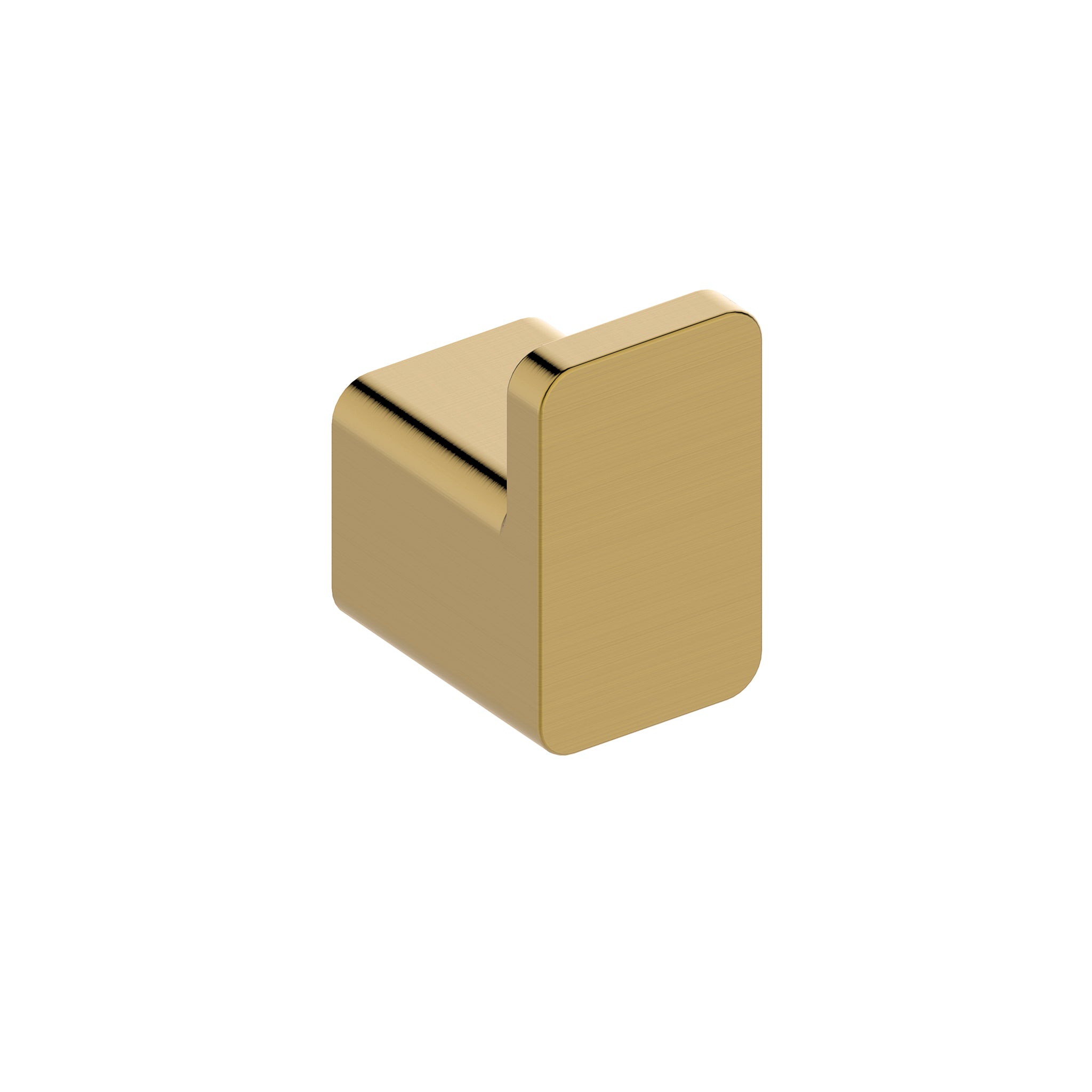 Kiki Robe and Towel Hook, PVD Brushed Brass (Gold)