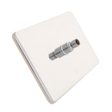 Rectangular 300mm x 200mm x 7mm Stainless Steel Rain Shower Head, Polished Chrome