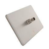 Rectangular 300mm x 200mm x 7mm Stainless Steel Rain Shower Head, Brushed Nickel