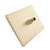 Rectangular 300mm x 200mm x 7mm Stainless Steel Rain Shower Head, Brushed Brass (Gold)