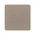 Retto Square Twin Shower System with Adjustable Rail and 250mm Head, Brushed Nickel