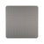 Retto Square Twin Shower System with Adjustable Rail and 250mm Head, Brushed Gunmetal