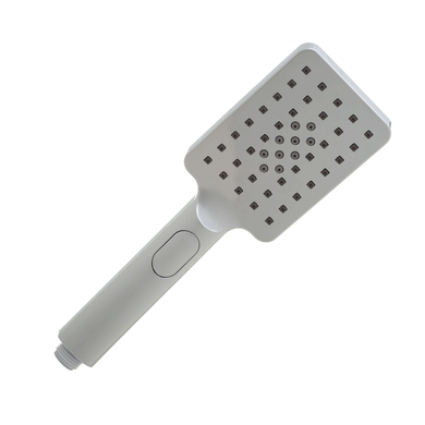 Retto Square 3-Function Hand Shower with Holder, Polished Chrome