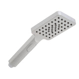 Retto Square 3-Function Hand Shower, Polished Chrome