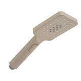 Retto Square 3-Function Hand Shower, Brushed Nickel