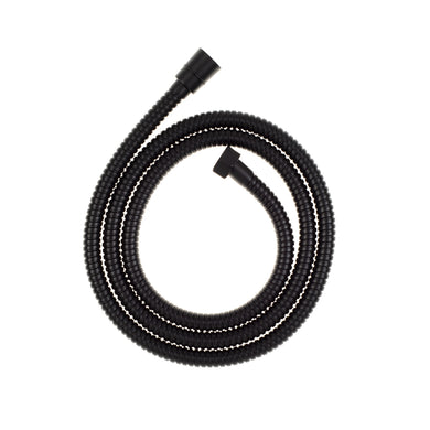 Retto Square 3-Function Hand Shower on Rail, Matte Black