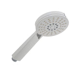 Jena Round Twin Shower System with Adjustable Rail, Push Button Diverter and 250mm Head, Polished Chrome