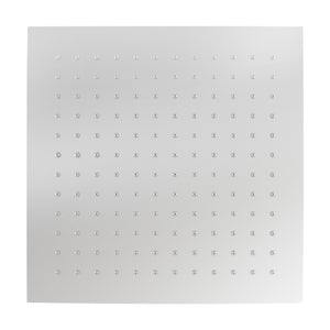 Square 300mm Stainless Steel Rain Shower Head, Polished Chrome
