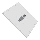 Square 300mm Stainless Steel Rain Shower Head, Polished Chrome