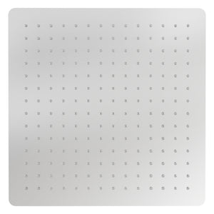 Square 400mm Stainless Steel Rain Shower Head, Polished Chrome