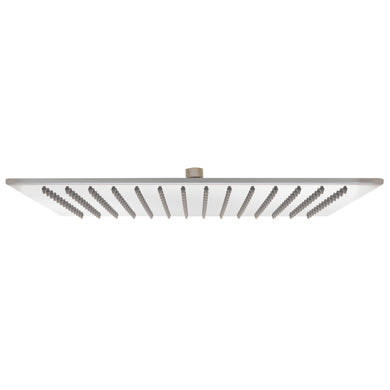 Square 400mm Stainless Steel Rain Shower Head, Polished Chrome