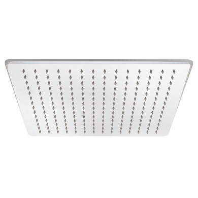 Square 400mm Stainless Steel Rain Shower Head, Polished Chrome