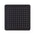 Square SS 250mm Rain Shower Head, Matte Black