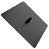 Square 400mm Stainless Steel Rain Shower Head, Matte Black