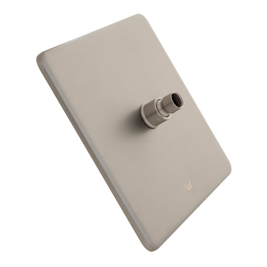 Square SS 250mm Rain Shower Head, Brushed Nickel