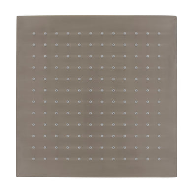 Square 300mm Stainless Steel Rain Shower Head, Brushed Nickel