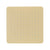 Square SS 250mm Rain Shower Head, Brushed Brass (Gold)