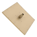 Square 300mm Stainless Steel Rain Shower Head, Brushed Brass (Gold)