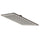 Square SS 250mm Rain Shower Head, Brushed Gunmetal