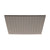 Square 300mm Stainless Steel Rain Shower Head, Brushed Gunmetal