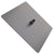 Square 400mm Stainless Steel Rain Shower Head, Brushed Gunmetal