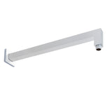 Square 400mm Shower Wall Arm, Polished Chrome