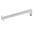 Square 400mm Shower Wall Arm, Polished Chrome