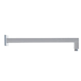Square 400mm Shower Wall Arm, Polished Chrome
