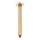 Square 300mm Shower Ceiling Dropper Arm, Brushed Brass (Gold)