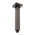 Square 200mm Shower Ceiling Dropper Arm, Brushed Gunmetal