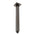 Square 300mm Shower Ceiling Dropper Arm, Brushed Gunmetal