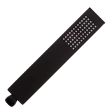 Block Square Hand Shower, Matte Black