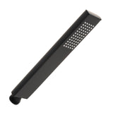 Block Square Hand Shower, Matte Black