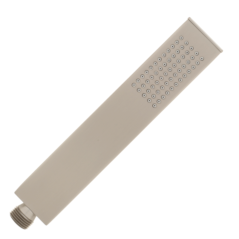 Hand Sprinkle Icon Block Square Hand Shower, Brushed Nickel – ATS Tiles & Bathrooms