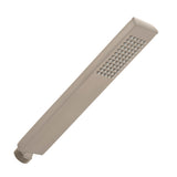 Block Square Hand Shower, Brushed Nickel