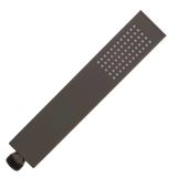 Block Square Hand Shower, Brushed Gunmetal