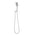 Retto Square 3-Function Hand Shower with Holder, Polished Chrome