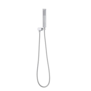 Block Square Hand Shower with Holder, Polished Chrome