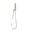 Block Square Hand Shower with Holder, Brushed Nickel