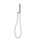 Block Square Hand Shower with Holder, Brushed Nickel