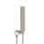 Block Square Hand Shower with Holder, Brushed Nickel