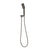 Retto Square 3-Function Hand Shower with Holder, Brushed Gunmetal