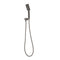 Retto Square 3-Function Hand Shower with Holder, Brushed Gunmetal