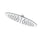 Round 250mm Stainless Steel Rain Shower Head, Polished Chrome