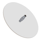 Round 400mm Stainless Steel Rain Shower Head, Polished Chrome