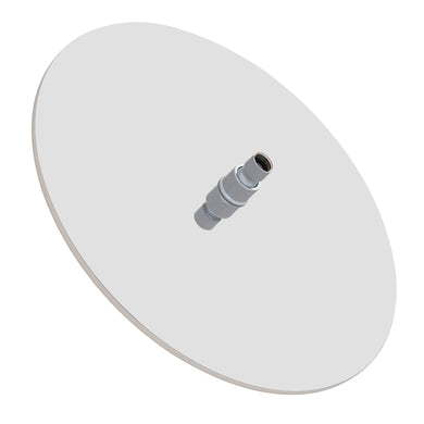 Round 400mm Stainless Steel Rain Shower Head, Polished Chrome