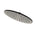 Round 250mm Stainless Steel Rain Shower Head, Matte Black