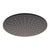 Round 300mm Stainless Steel Rain Shower Head, Matte Black
