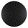 Round 400mm Stainless Steel Rain Shower Head, Matte Black