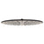 Round 400mm Stainless Steel Rain Shower Head, Matte Black
